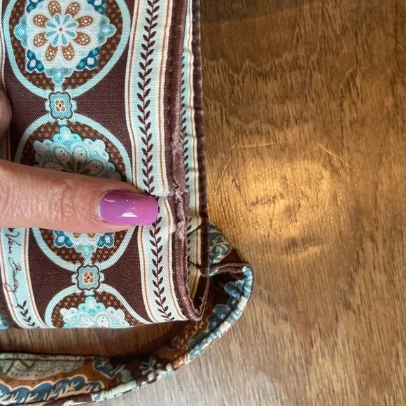 VERA BRADLEY Paisley Shoulder Bag / Purse. - Picture 7 of 10